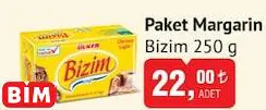 BİZİM PAKET MARGARİN 250 G